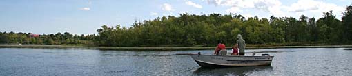 Fishing Rice Lake